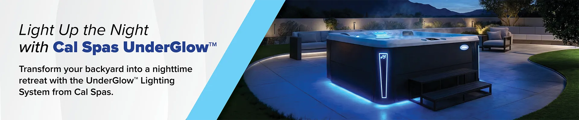 Calspas hot tub being used in a family setting - Swansea